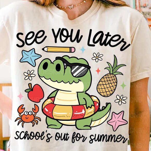 Tops - Last Day of School Teacher Tee